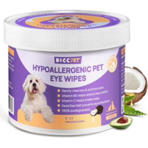 HICC PET Eyes Wipes for Dogs & Cats